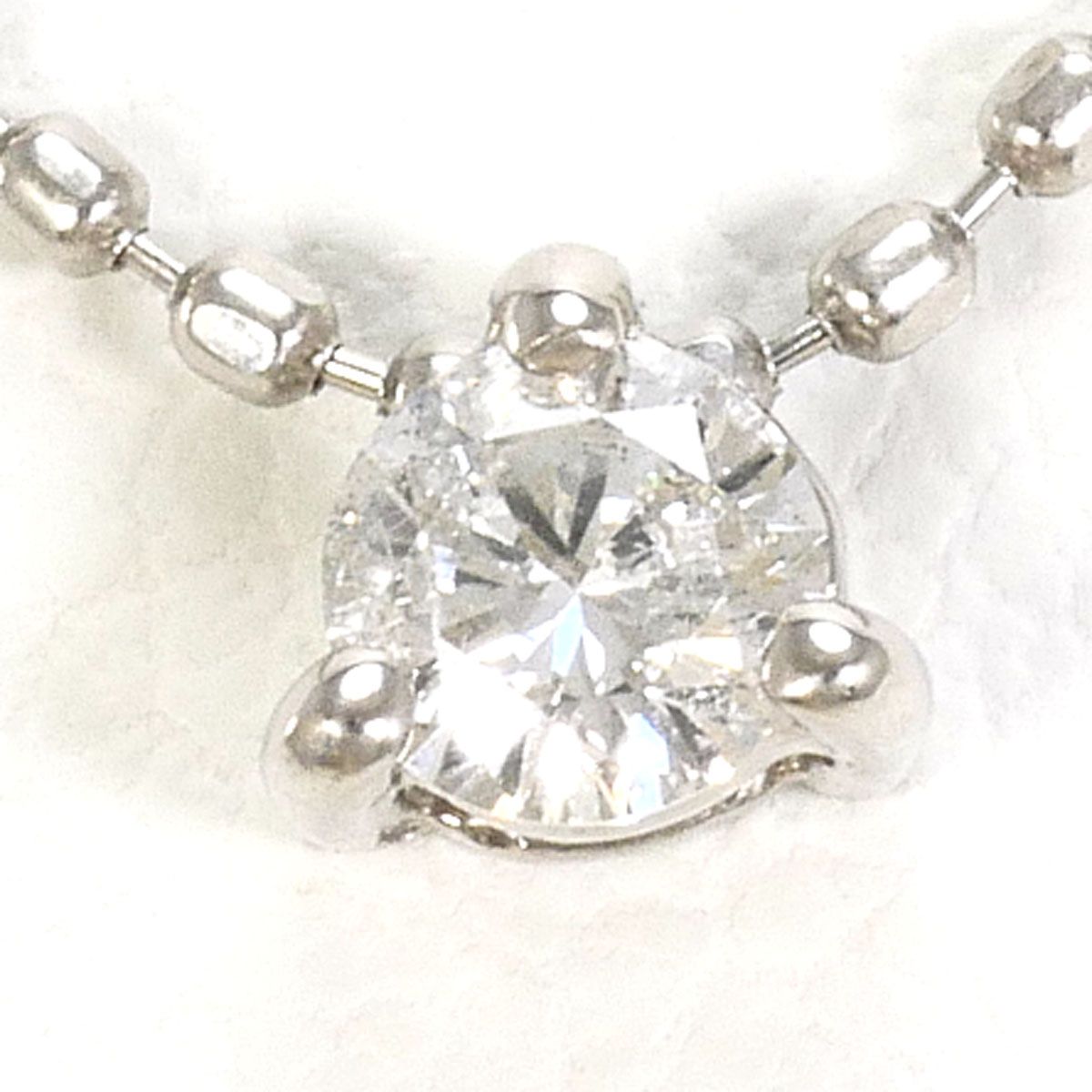 新品】PT900 ダイヤモンド ネックレス 0.10CT PT900 ネックレス 最高級 