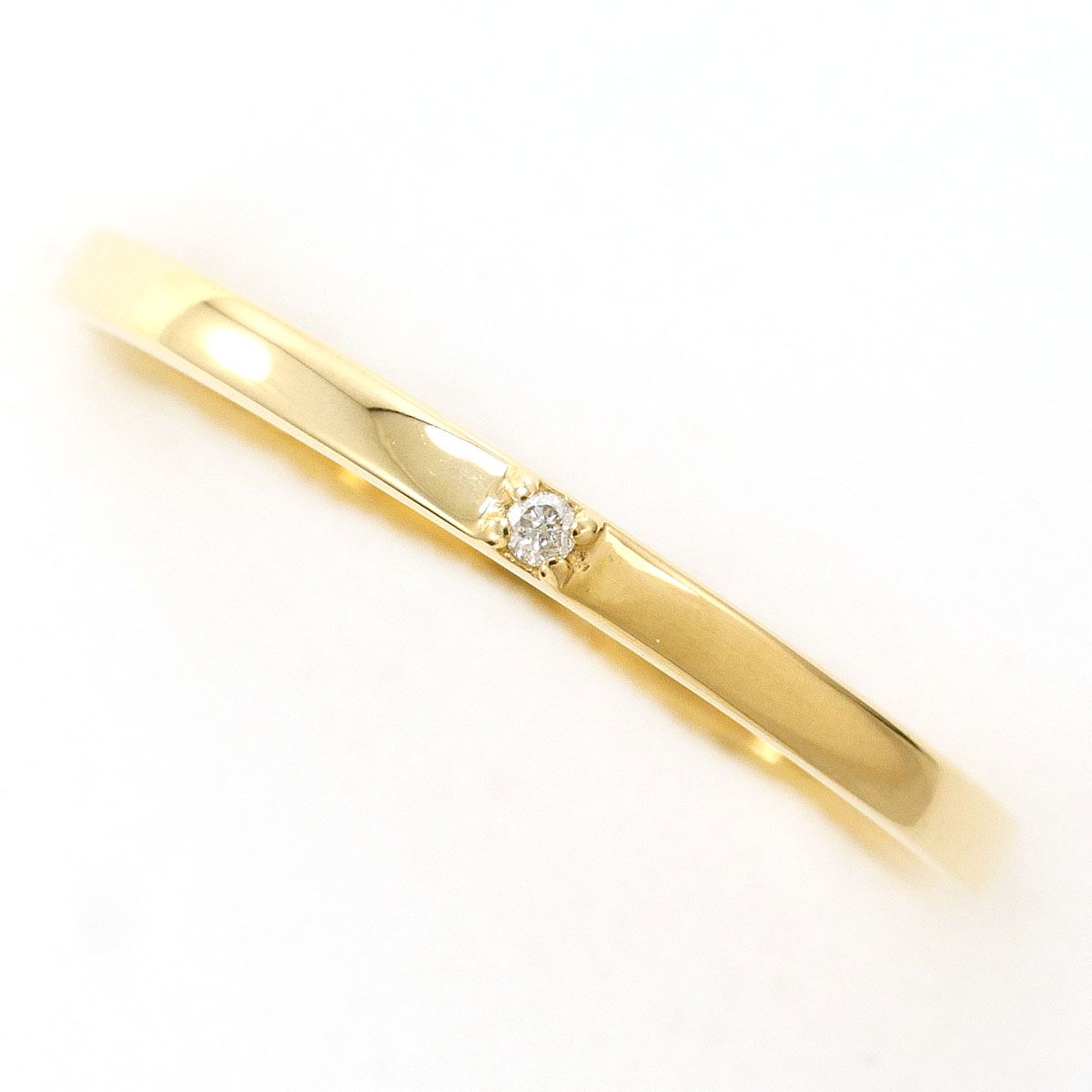 エテ ete K10YG リング・指輪 11号 ダイヤモンド 総重量約1.0g - メルカリ