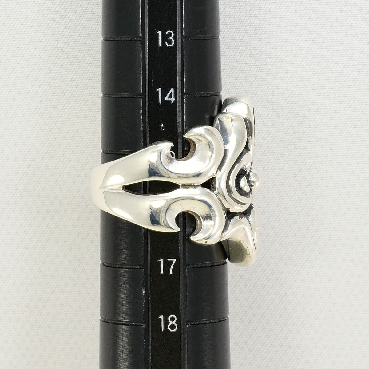 シンズスカルプチャー シルバー リング・指輪 15.5号 総重量約17.8g 