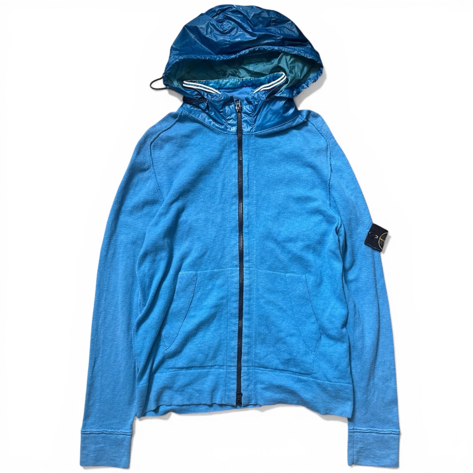 STONE ISLAND 14SS Zip-Up Jacket With Fold Away Hood ストーン 