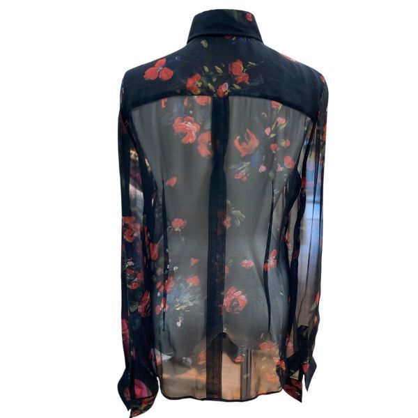 ○◇ ドルチェアンドガッバーナ Dolce＆Gabbana 花柄ブラウス 長袖