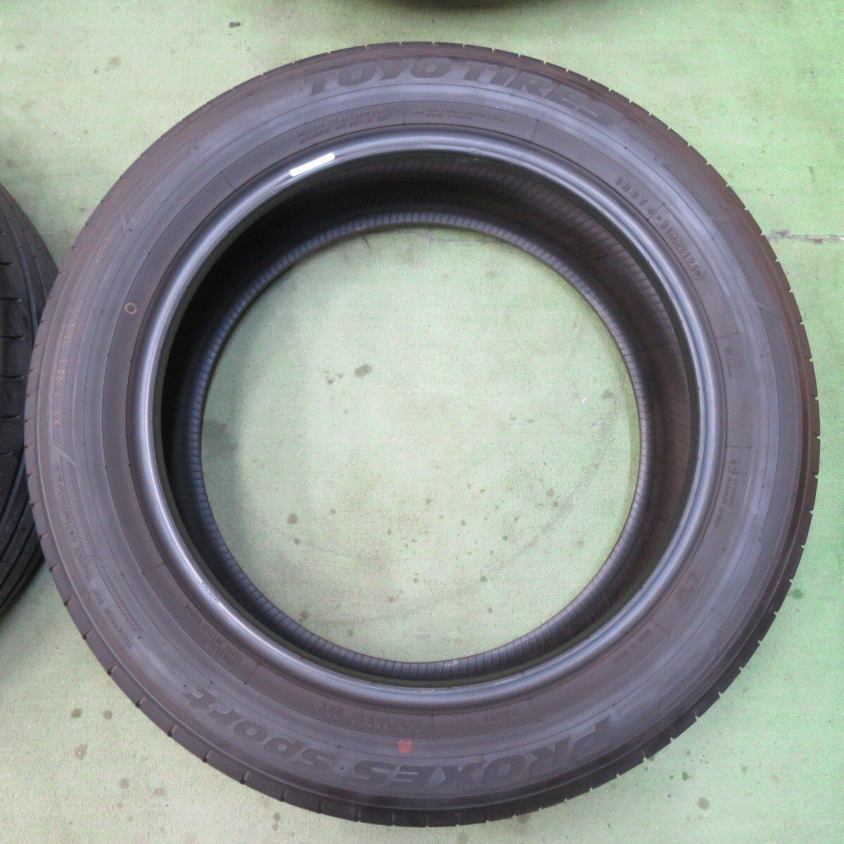 バリ溝！25年！9分☆225/55R19 トーヨー プロクセス スポーツ PROXES 