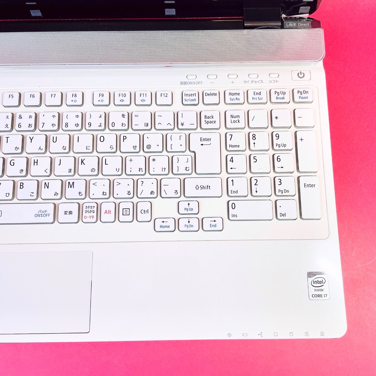NEC 美品✨ノートパソコン Corei7 大容量HDD1TB DVD WEBカメラ