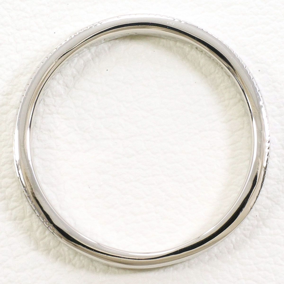 PT900/プラチナ リング・指輪 7.5号 ダイヤモンド 0.01ct 総重量約3.5g 