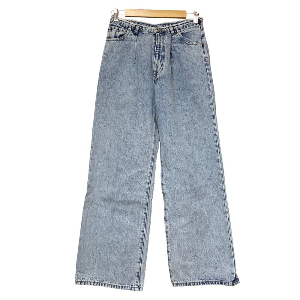 美品 23SS Arpege story アルページュストーリー タックワイドデニム