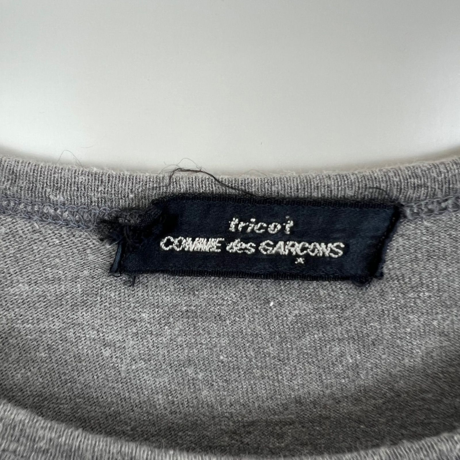 tricot COMME des GARCONS CDG AD1992 archive Plain Tee TT-110280