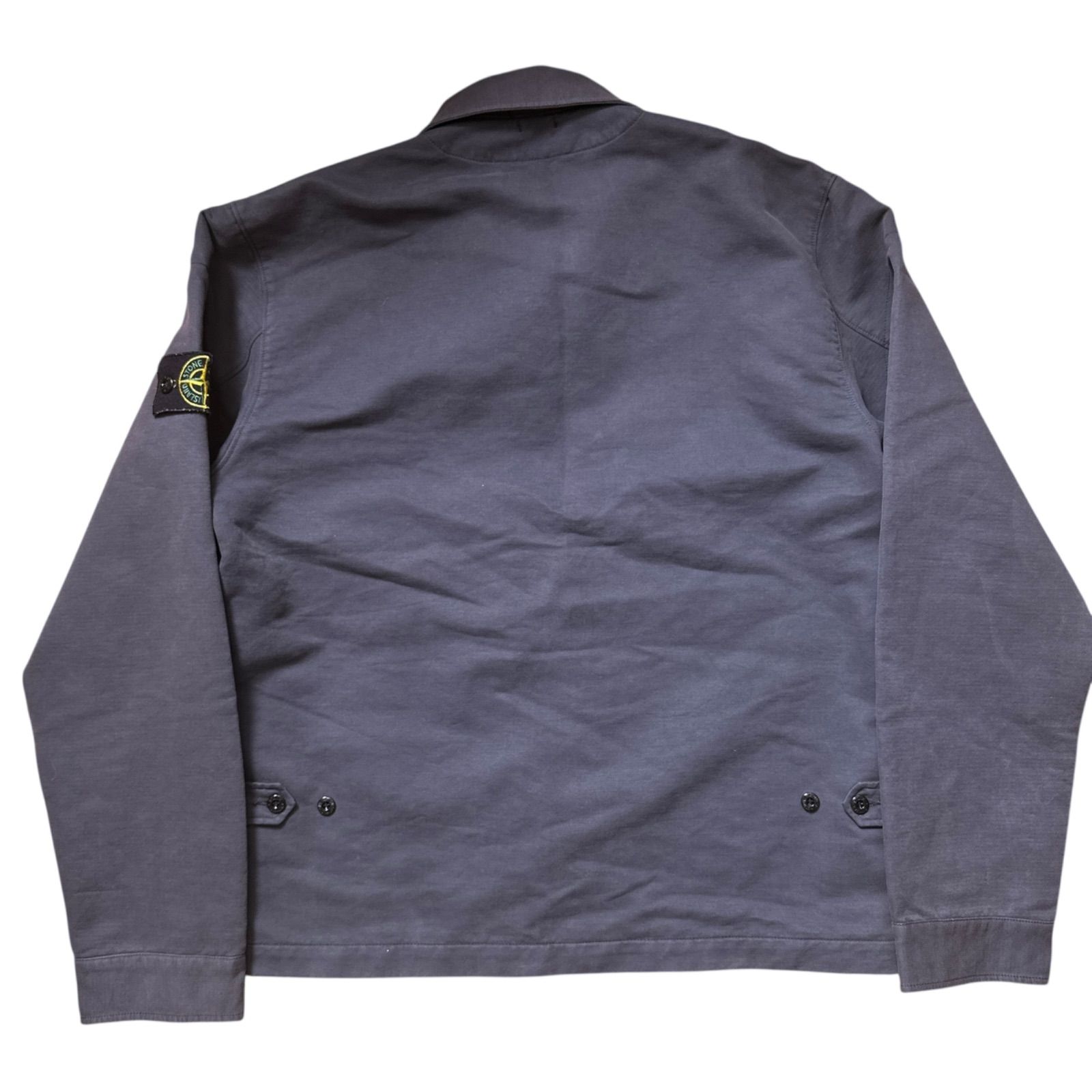STONE ISLAND 04AW Brushed Cotton Canvas Overshirt コットン
