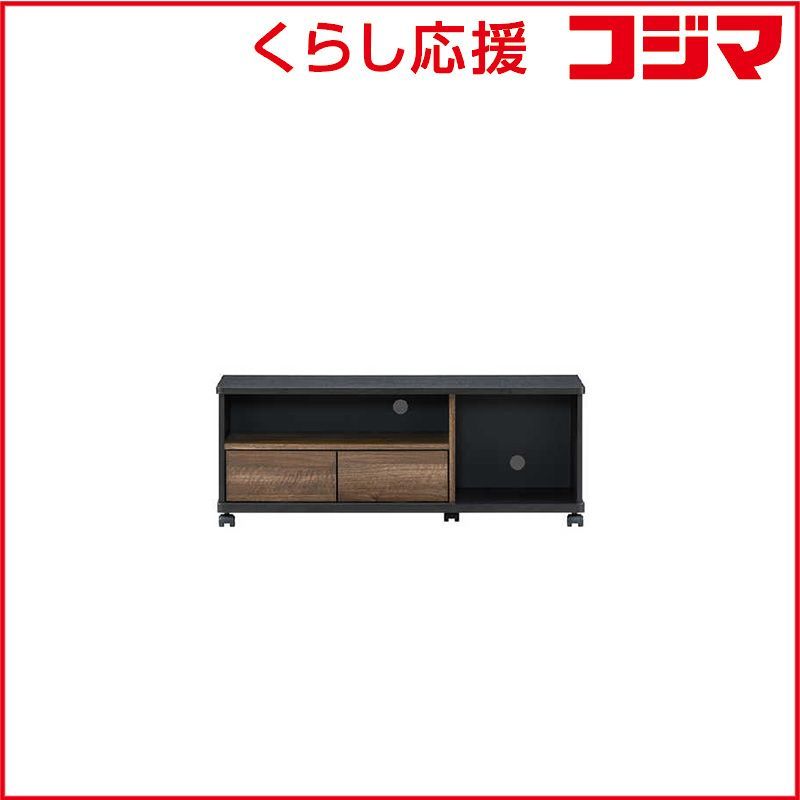 【 新品 未開封 】 朝日木材 キャスター付きテレビ台～43V型 幅97cm AS-EST970 未使用 送料無料
