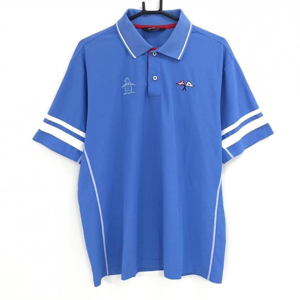 Munsingwear ポロシャツ ライトブルー LLサイズ Munsingwear ポロシャツ ライトブルー LLサイズ 【公式通販】