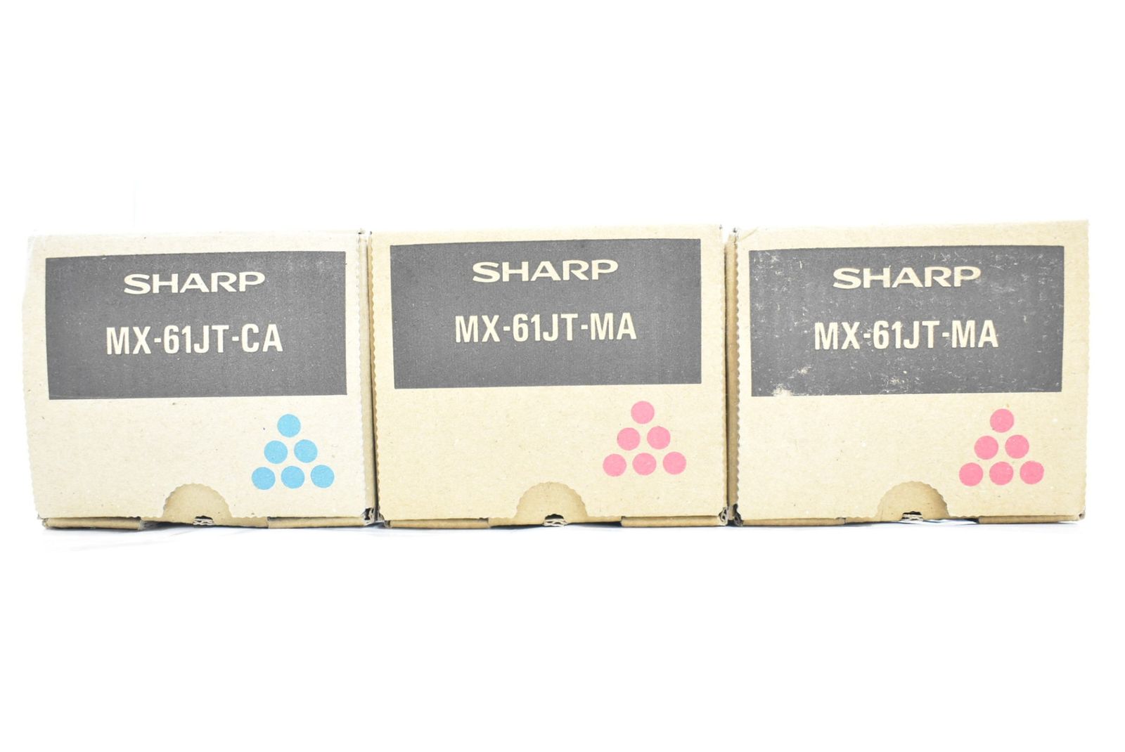 新品未使用 SHARP MX-61JT-BA トナー 2色3本 - メルカリ