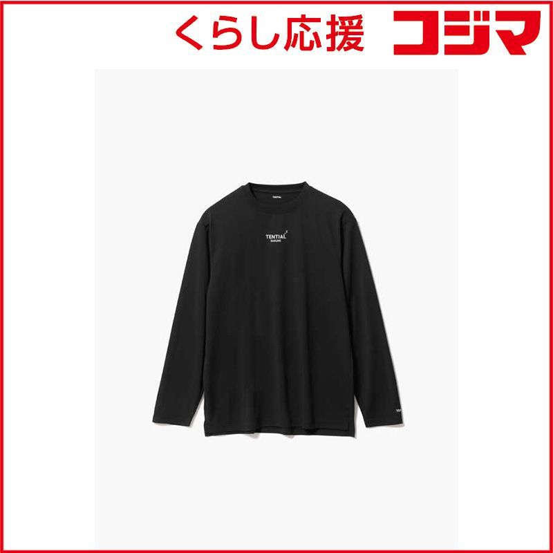 【 新品 未開封 】 TENTIAL BAKUNE Dry Men Long Sleeve 上 ブラック(S)-25SS 25SSBA003M00120004N 未使用 送料無料