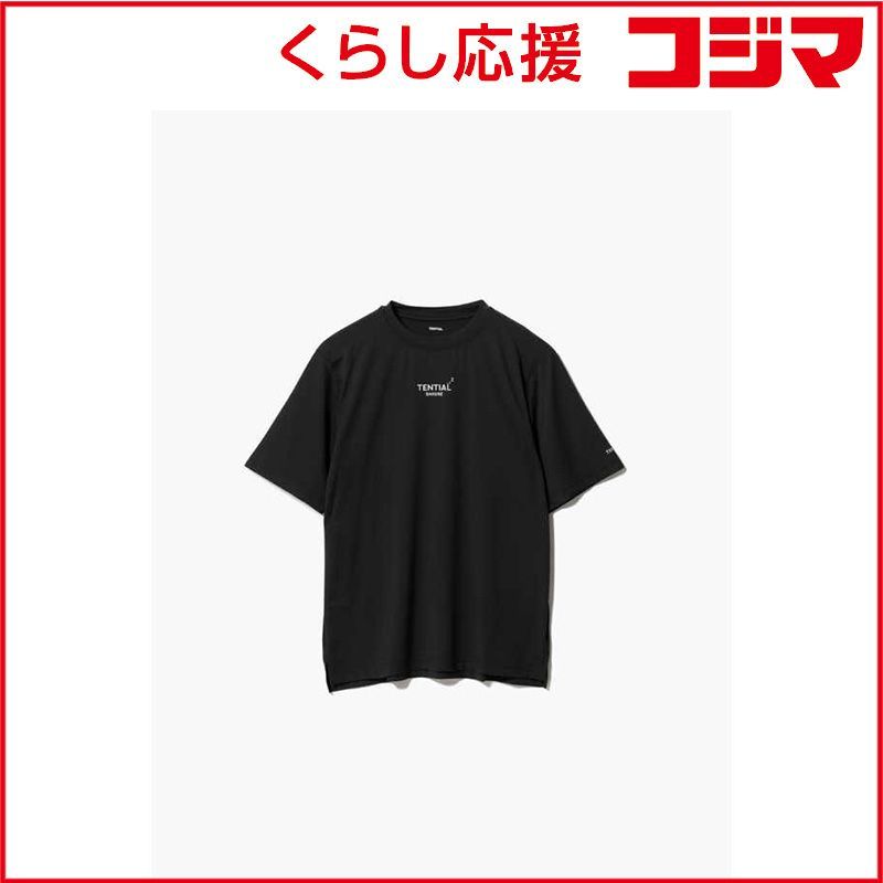 【 新品 未開封 】 TENTIAL BAKUNE Mesh Short Sleeve 上 ブラック(M)-25SS 25SSBA018U00120005N 未使用 送料無料