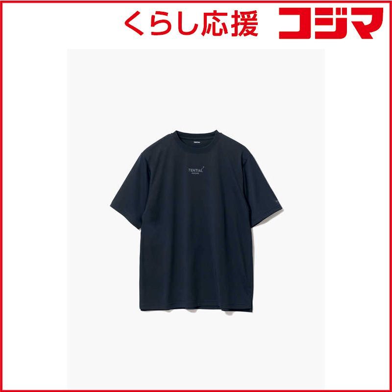 【 新品 未開封 】 TENTIAL BAKUNE Dry Men Short Sleeve 上 ネイビー(S)-25SS 25SSBA001M00080004N 未使用 送料無料
