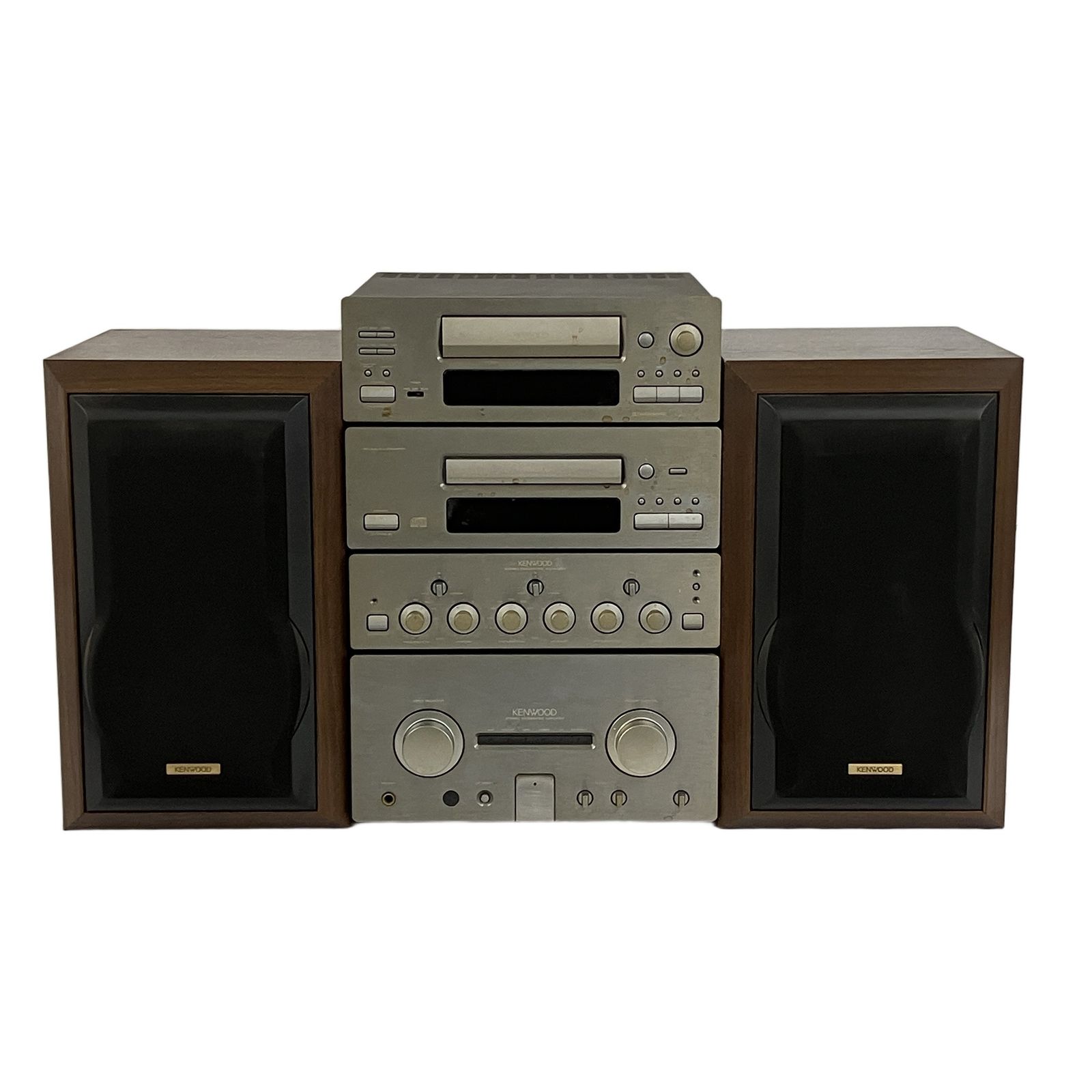KENWOOD 【G】KENWOOD DP-1001/A-1001/LS-1001ペア オーディオコンポ 