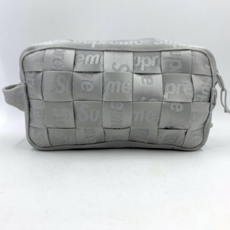 中古】SUPREME 24SS Woven Utility Bag シルバー シュプリーム [24