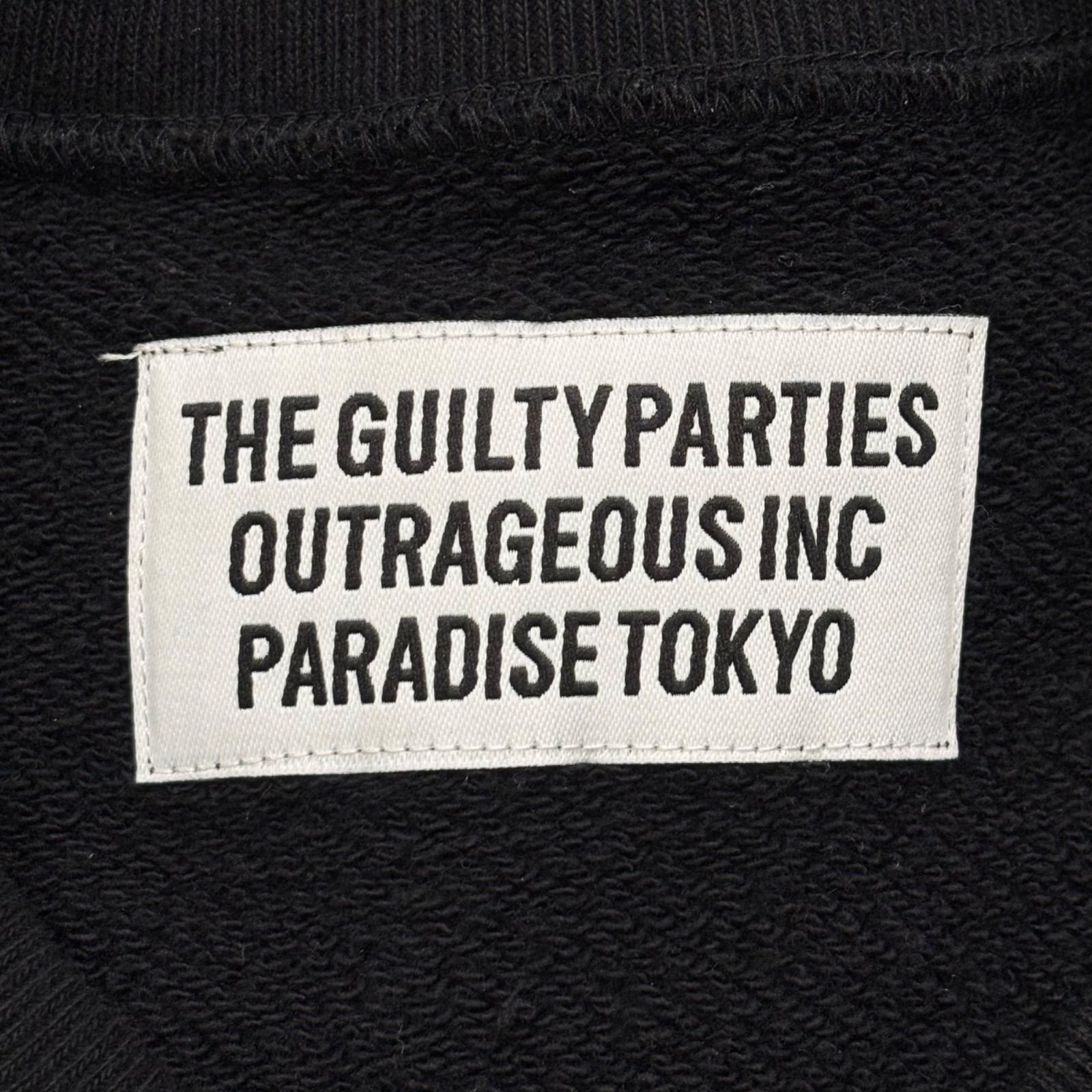 美品 WACKO MARIA MIDDLE WEIGHT CREW NECK SWEAT SHIRT M ワコマリア 