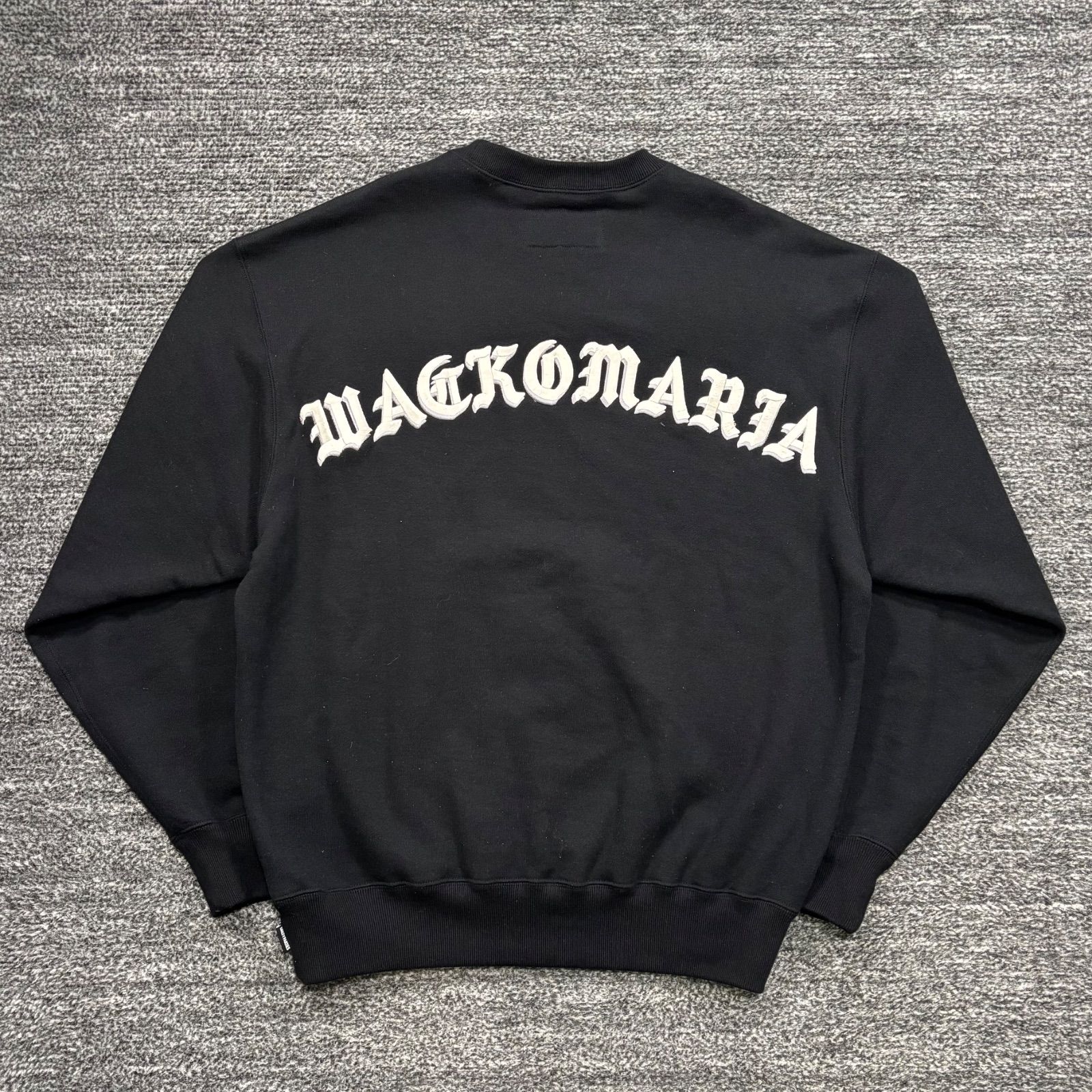 美品 WACKO MARIA MIDDLE WEIGHT CREW NECK SWEAT SHIRT M ワコマリア