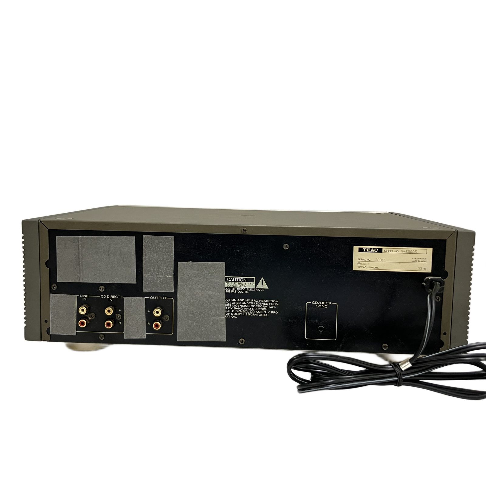 美品】TEAC V-8000S カセットデッキ 3ヘッド ティアック