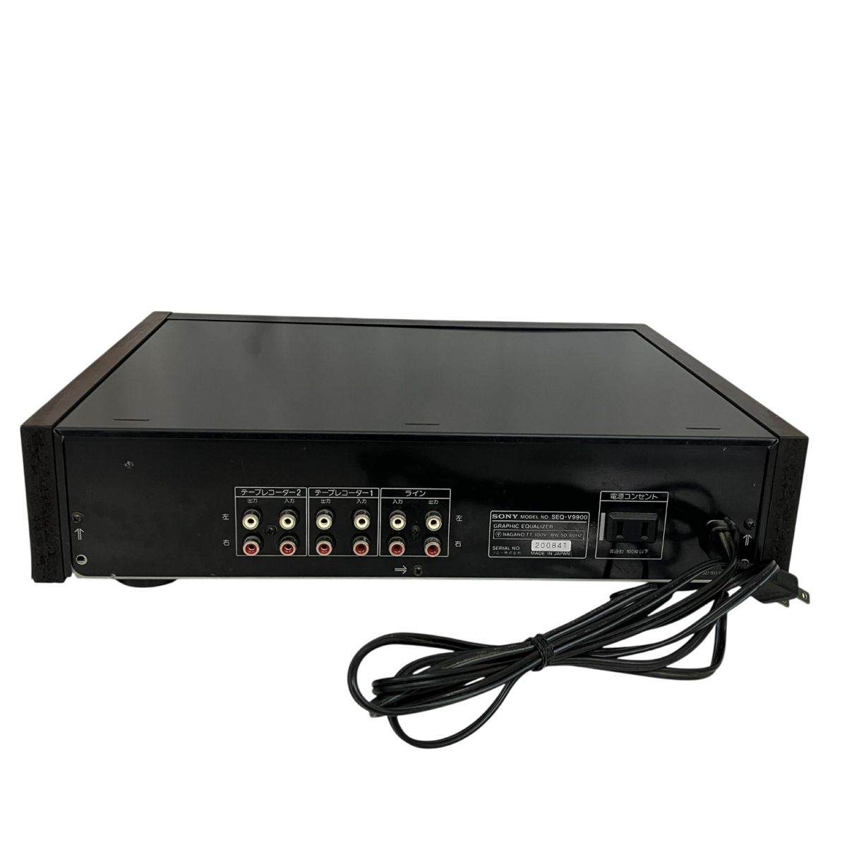 中古 SONY ソニー SEQ-910 グラフィックイコライザー 通電OK | QUASAR 