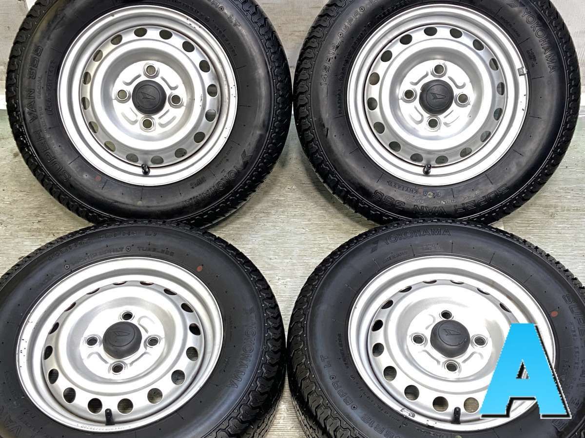 定番，定番人気 145R12 6PR nヨコハマ スーパーバン 355 nダイハツ純正 