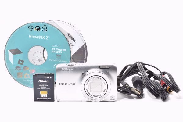 良品｜Nikon COOLPIX S6300 シルバー デジタルカメラ クールピクス
