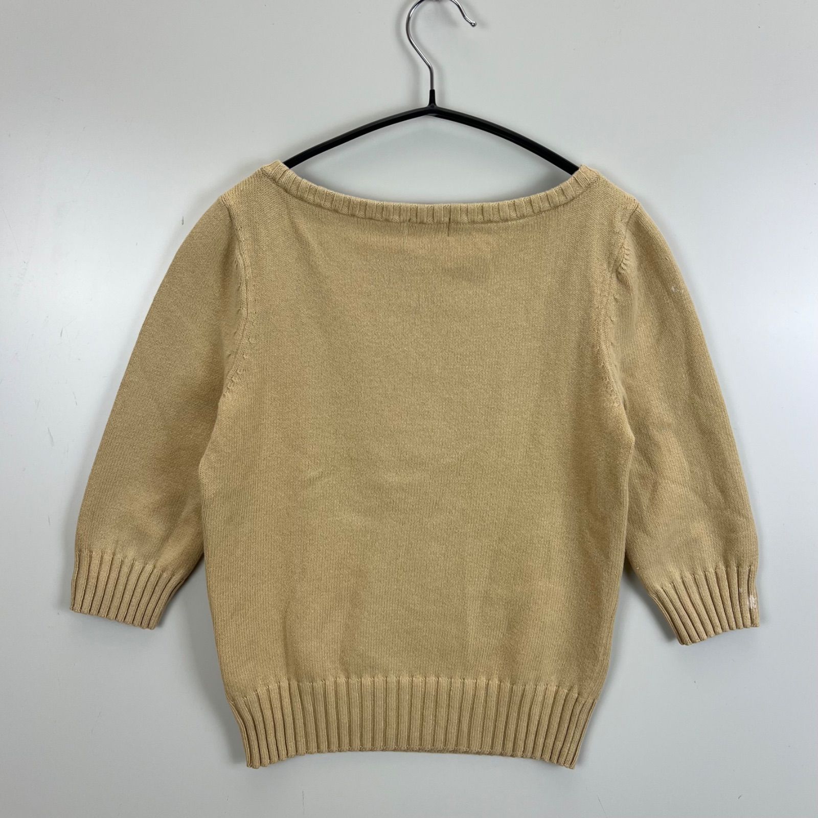 BURBERRY BLUE LABEL 00s y2k archive cotton knit sweater 38 M