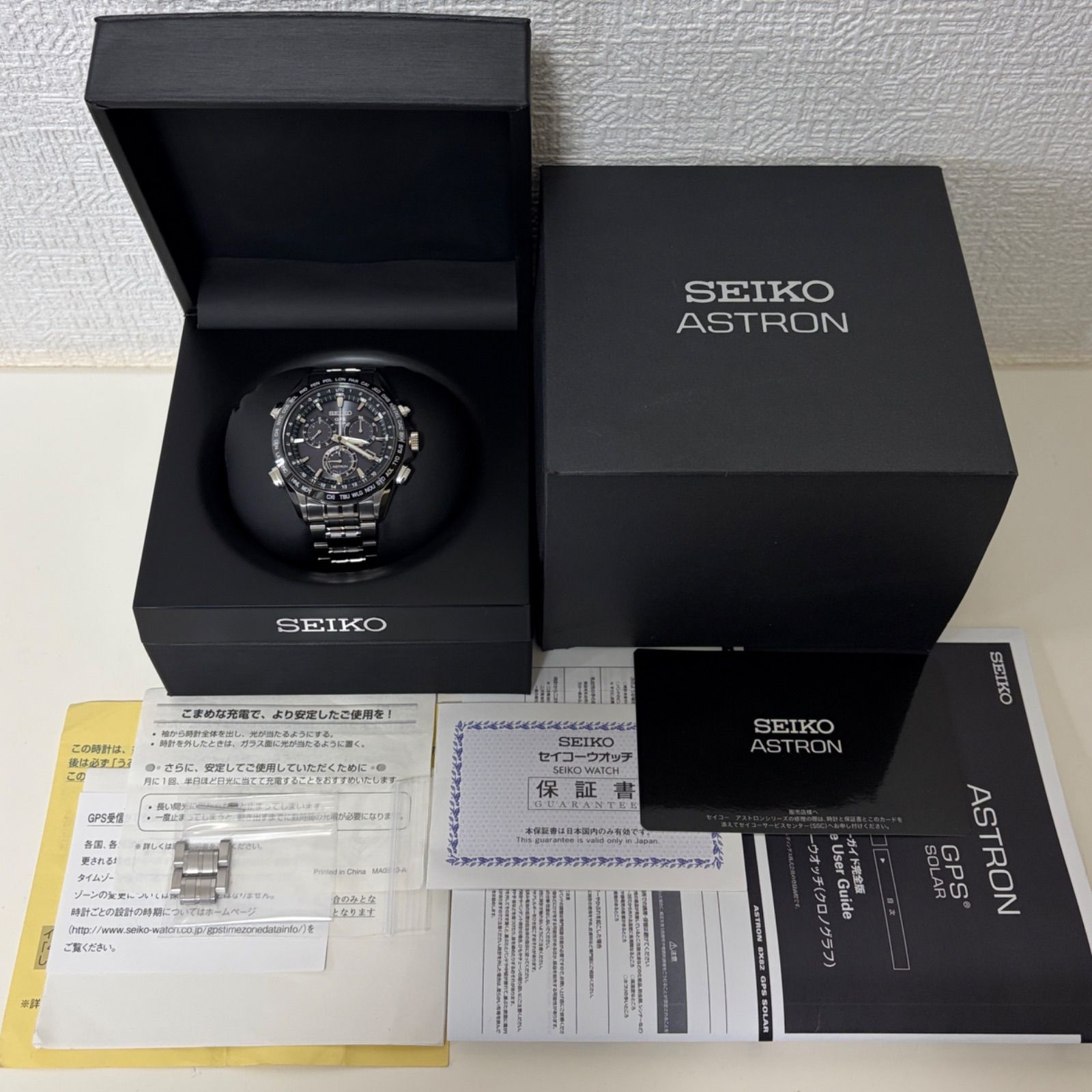 T810）美品 正常稼働 SEIKO セイコー GPSソーラー ASTRON アストロン 