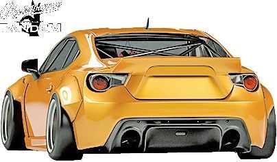 M's】 86 ZN6 (2012.4-2021.10) PANDEM V2 リアディフューザー リヤ