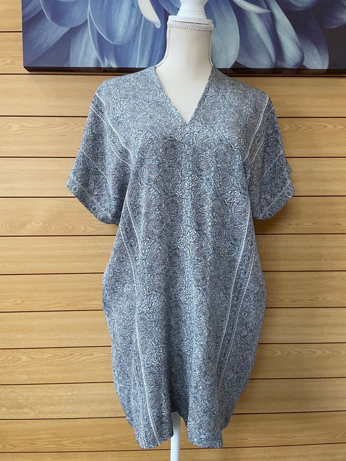 華やか！ 着物 リメイク チュニック 振袖 ハンドメイド カフタン PK01 華やか！ 着物 リメイク チュニック ハンドメイド カフタン 上質振袖