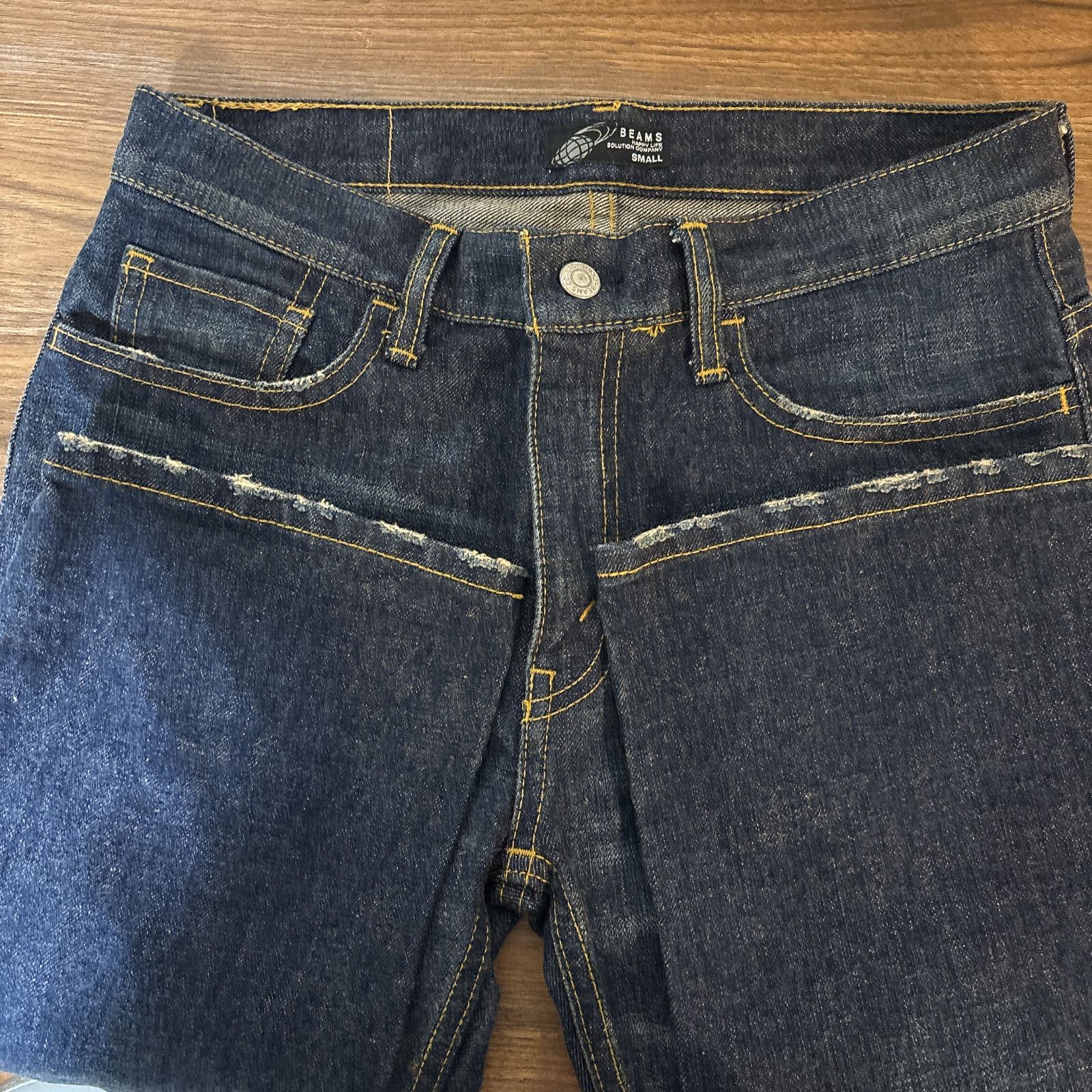 日本製◎(^w^)b BEAMS ビームス インディゴ デニム パンツ ジーンズ 