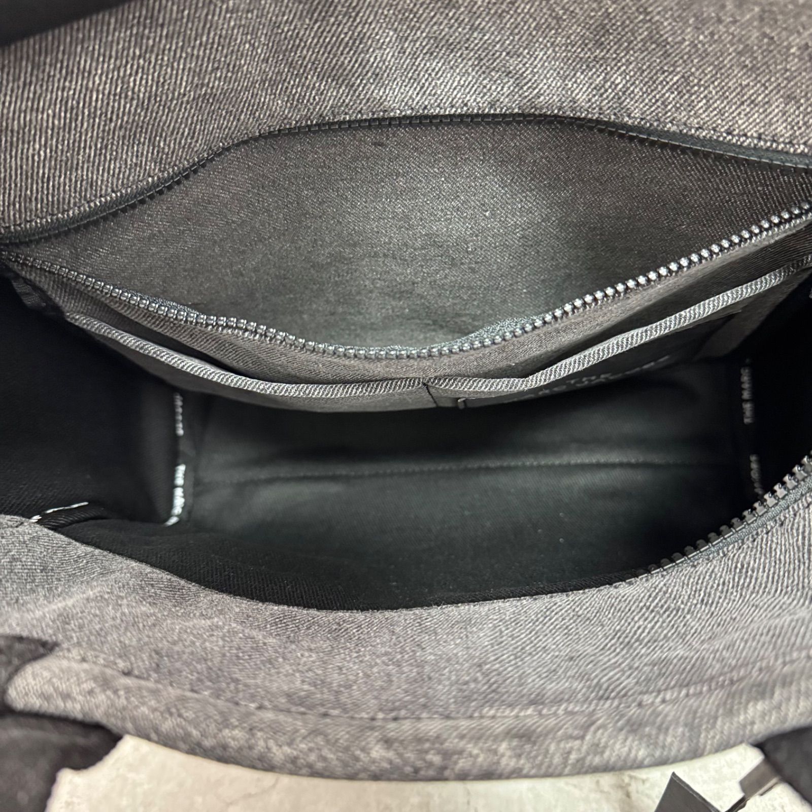 極美品】MARC JACOBS マークジェイコブス THE DENIM MEDIUM TOTE BAG 