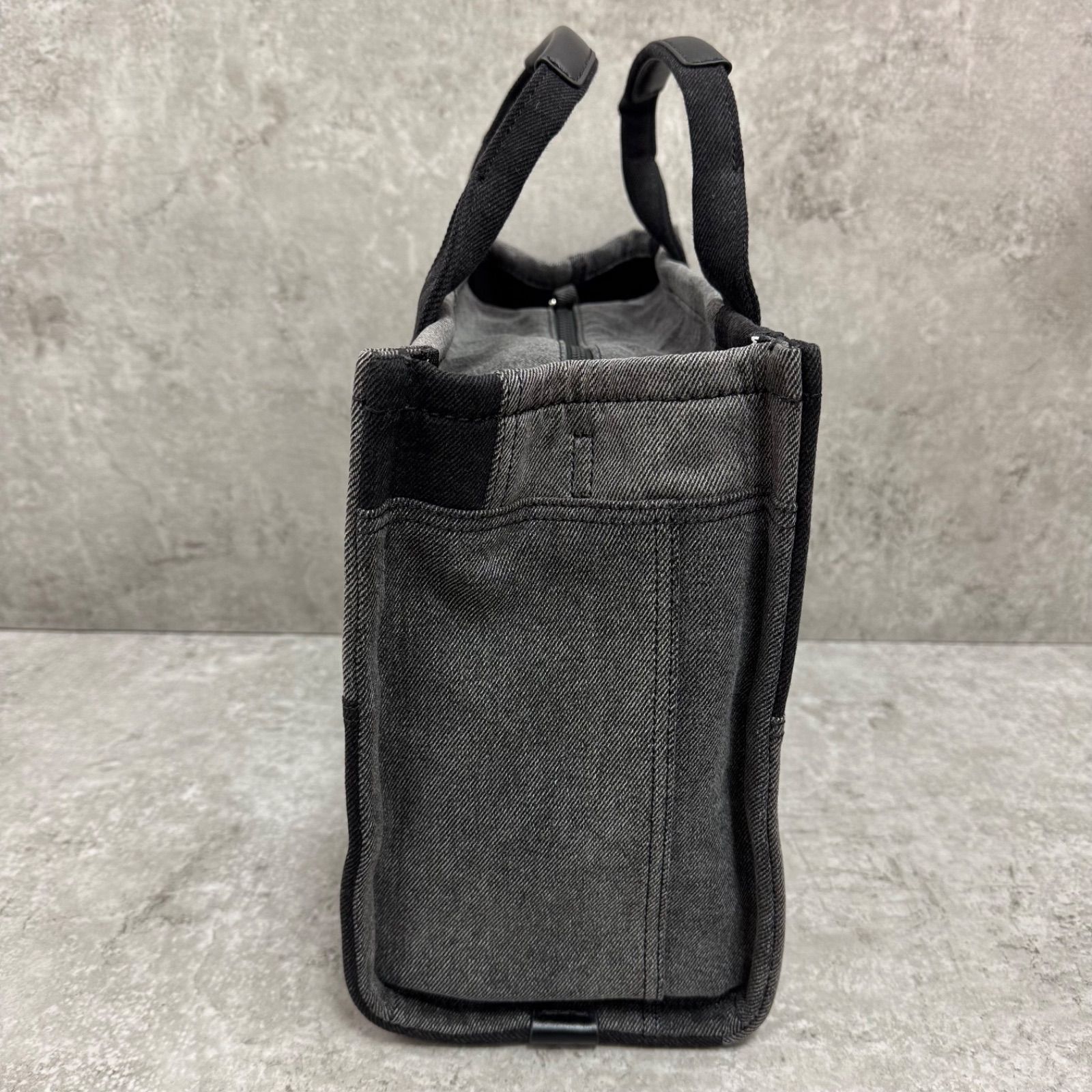 極美品】MARC JACOBS マークジェイコブス THE DENIM MEDIUM TOTE BAG 