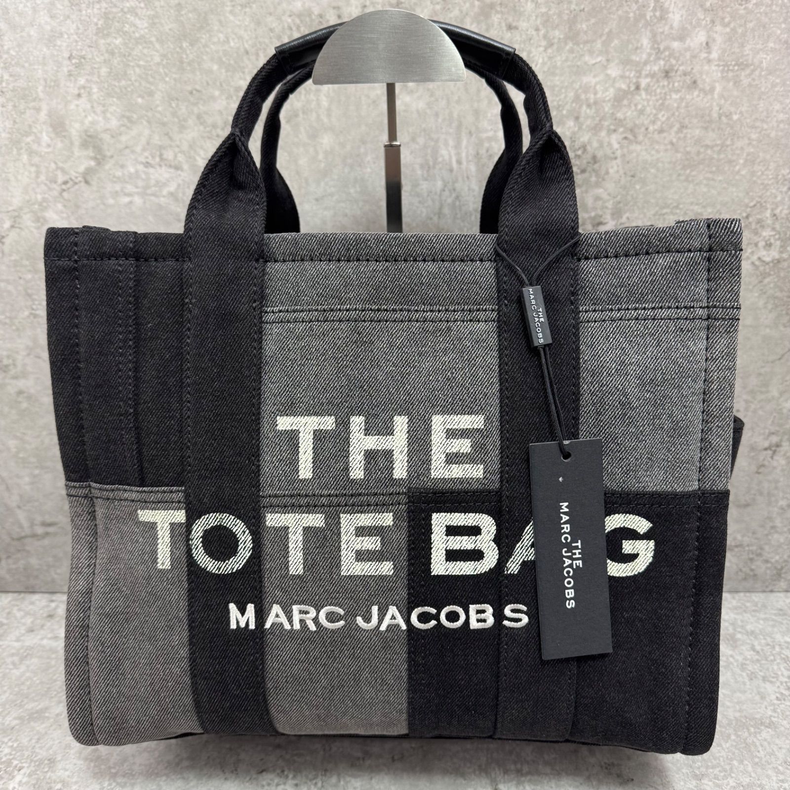 極美品】MARC JACOBS マークジェイコブス THE DENIM MEDIUM TOTE BAG 