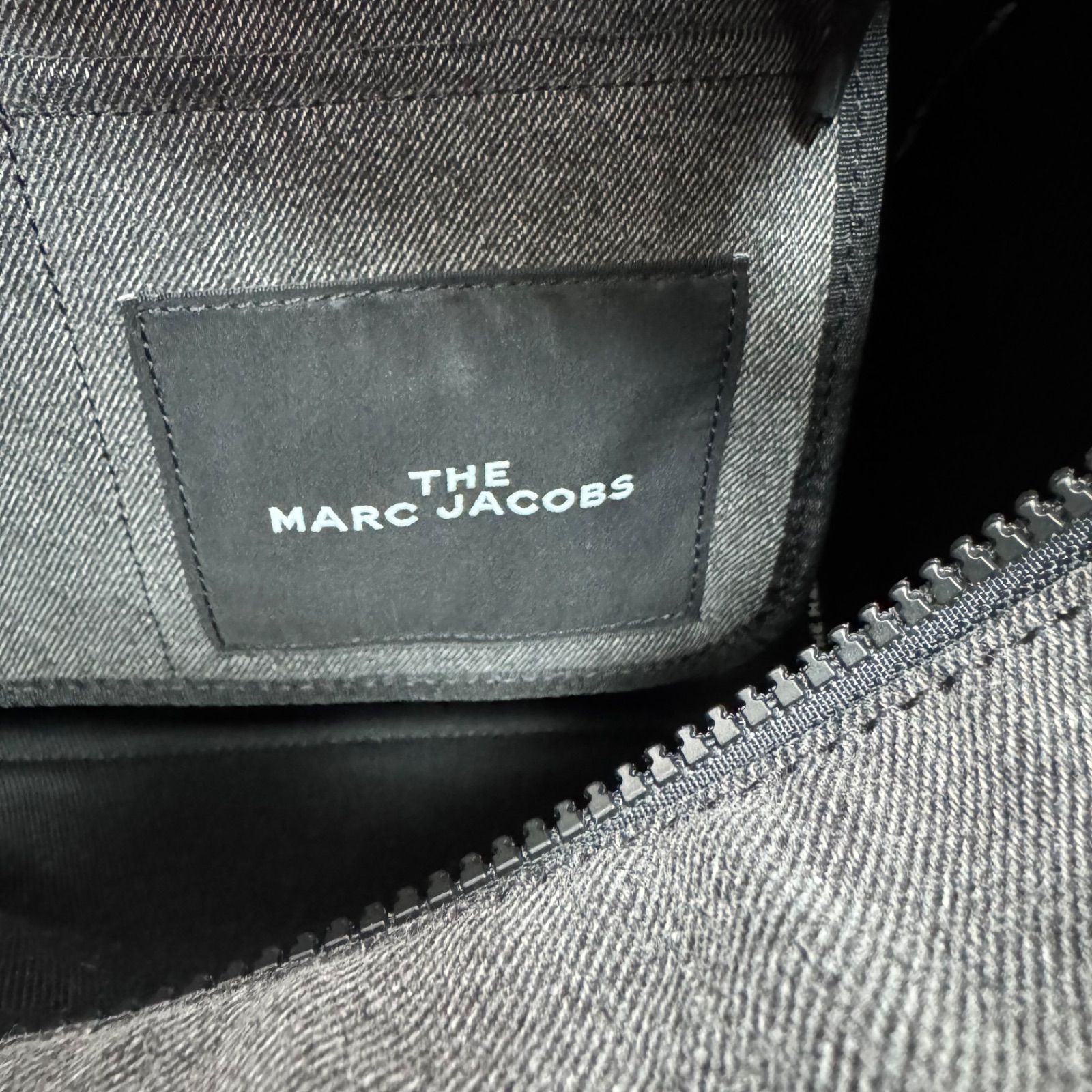 極美品】MARC JACOBS マークジェイコブス THE DENIM MEDIUM TOTE BAG 