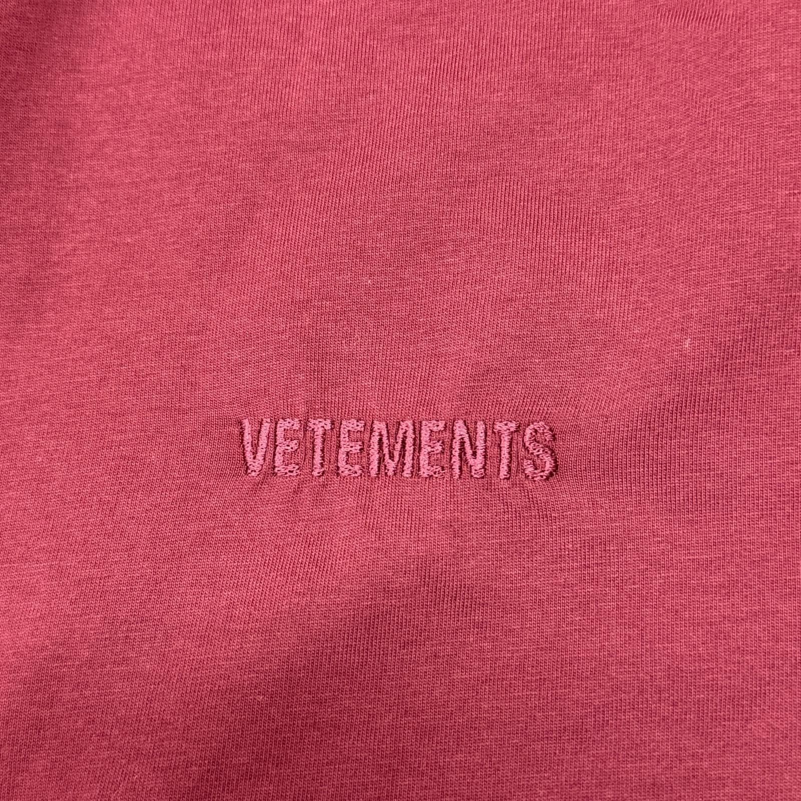 参考上代223300円 VETEMENTS MERGED T-SHIRT SWEATSHIRT マージド