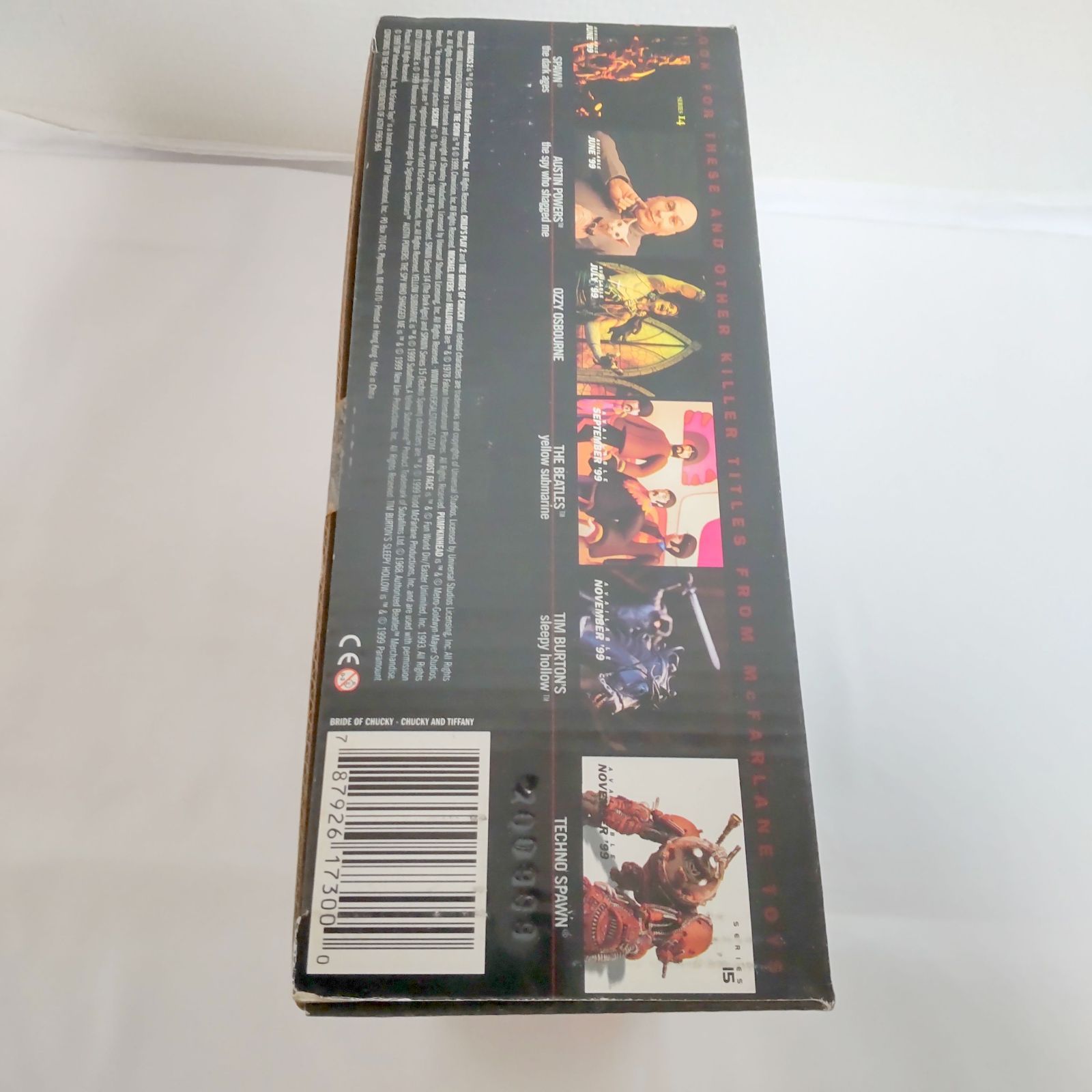 新品】Bride of Chucky Chucky Tiffany McFarlane Movie Maniacs 2 