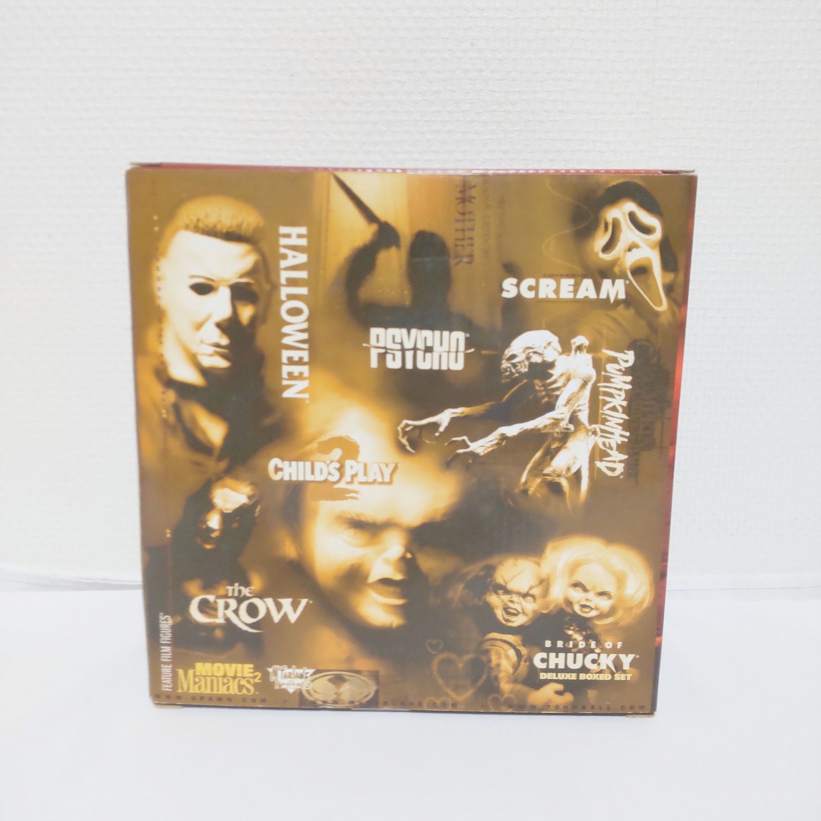 新品】Bride of Chucky Chucky Tiffany McFarlane Movie Maniacs 2
