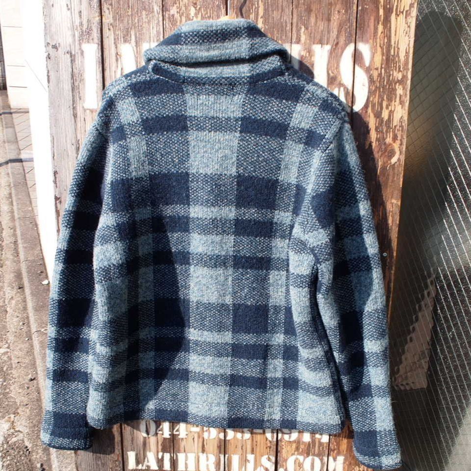 RRL DOUBLE RL ダブルアールエル インディゴ ブロックチェック 