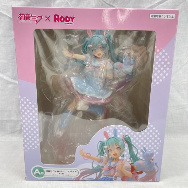 中古】未開)A賞 初音ミク×RODY フィギュア ｢タイトーくじ 初音ミク
