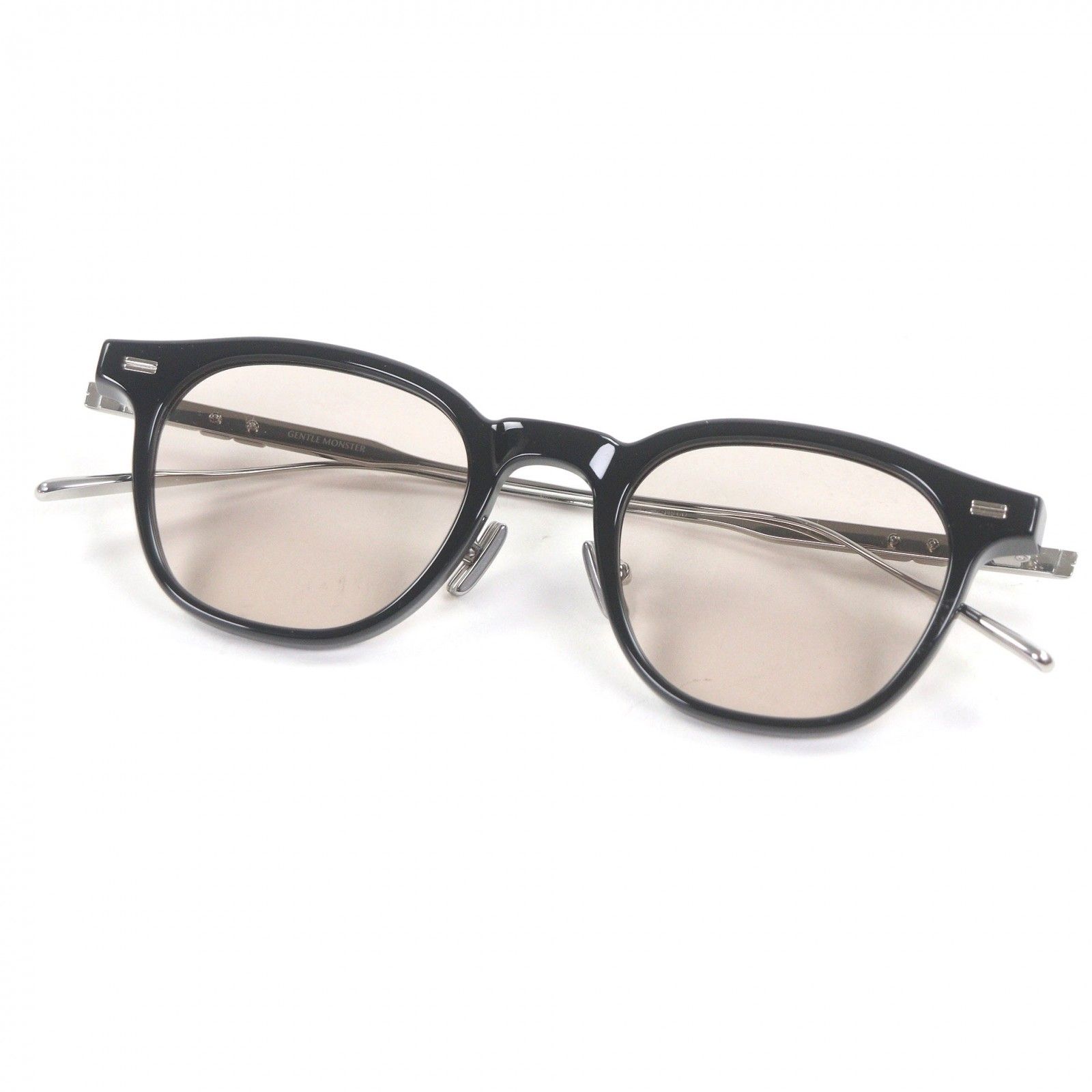 極美品□GENTLE MONSTER ジェントルモンスター ROB チタニウム グラス