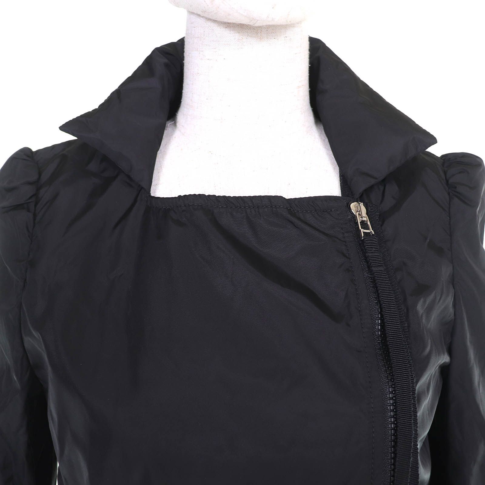 美品△MONCLER モンクレール SONOMI ロゴワッペン 襟ダウン 裏メッシュ