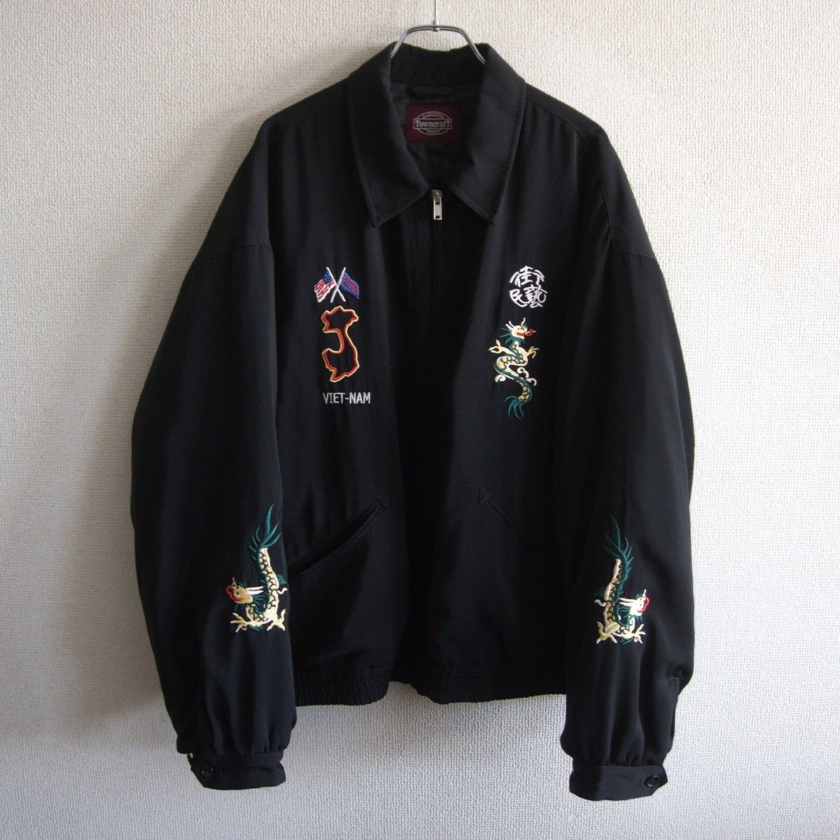 【極美品】TOWNCRAFT【Embroidery Souvenir Jacket】L スーベニアジャケット タウンクラフト 26030099 極美品】TOWNCRAFT【Embroidery Souvenir Jacket】L スーベニア