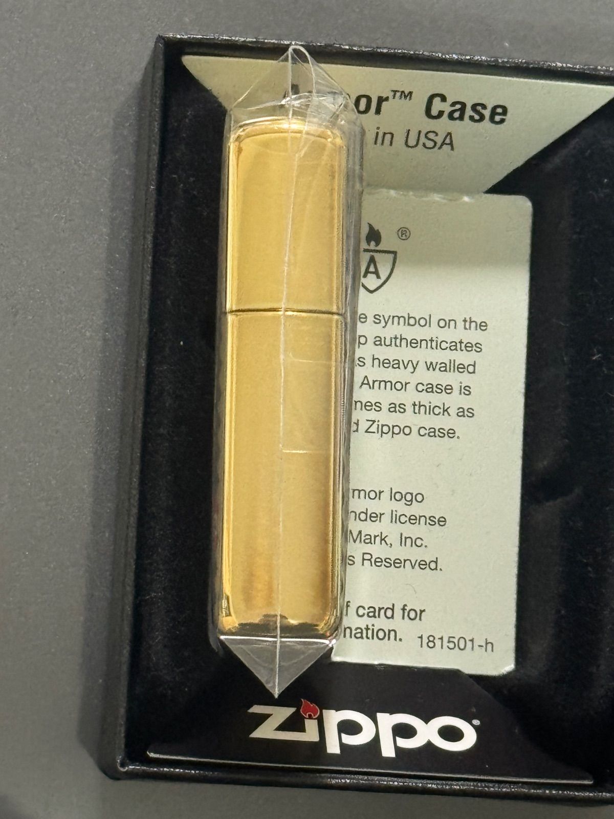 zippo シュプリーム ゴールド ダイヤモンドカット armor supreme GOLD 