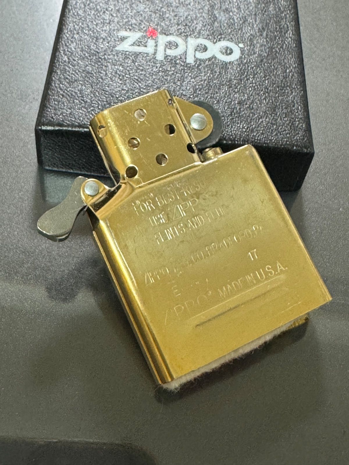 zippo シュプリーム ゴールド ダイヤモンドカット armor supreme GOLD 