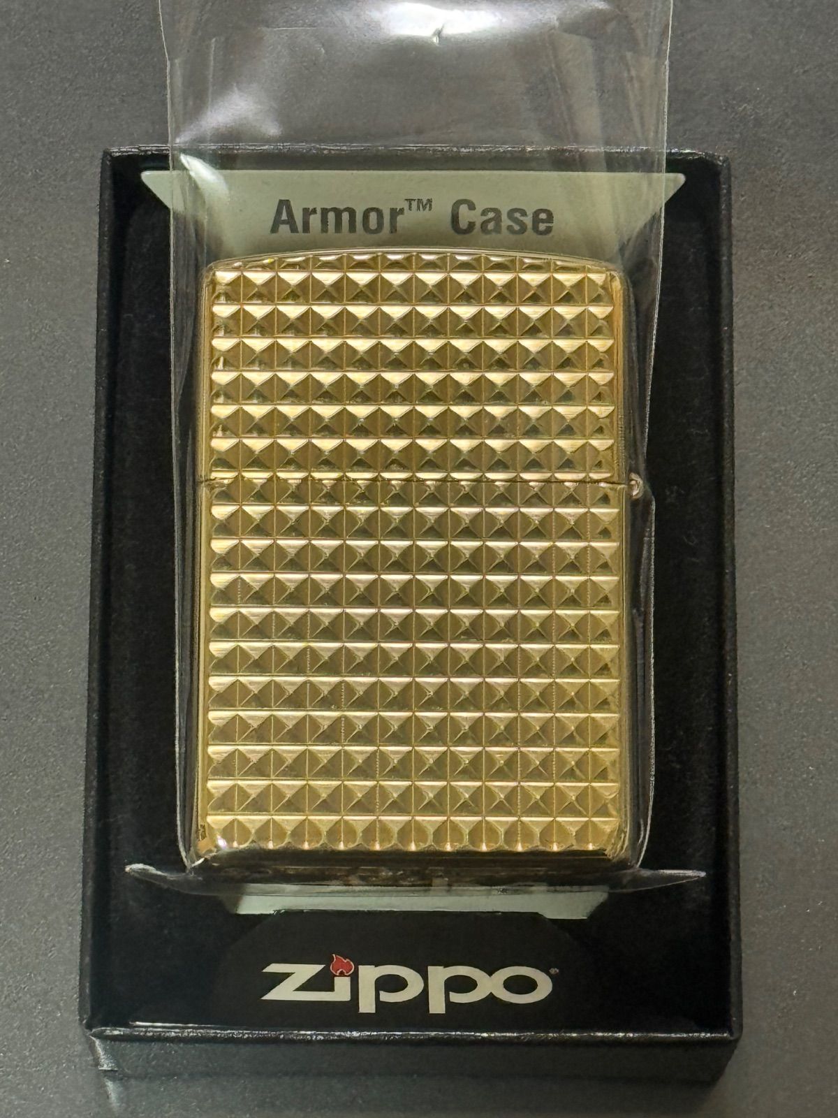 zippo シュプリーム ゴールド ダイヤモンドカット armor supreme GOLD 