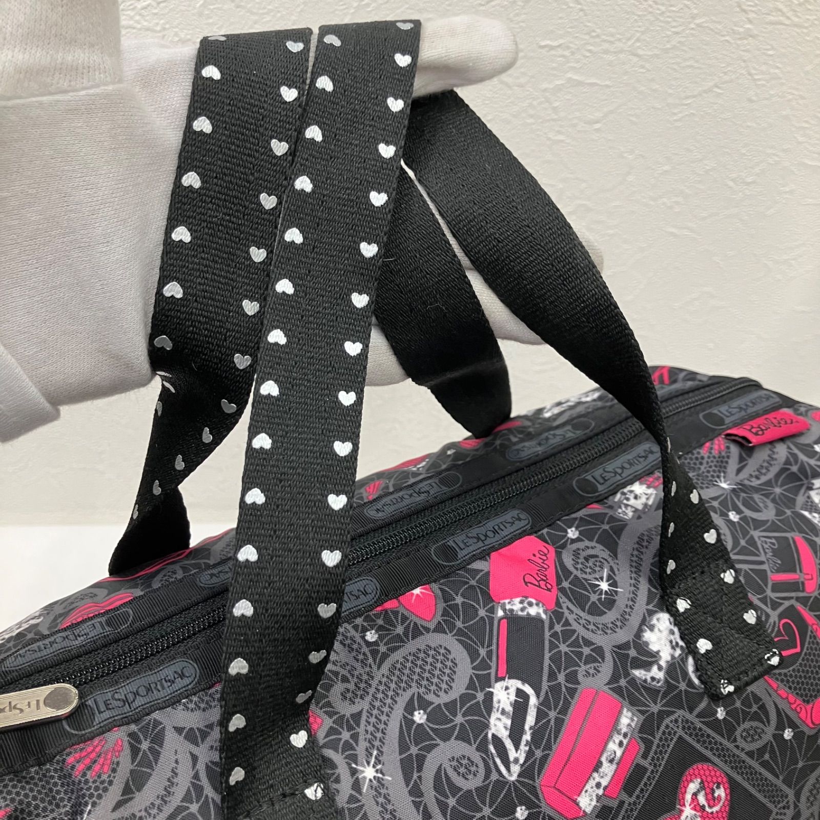 435 LeSportsac レスポートサック Barbie バービー コラボ 2way 