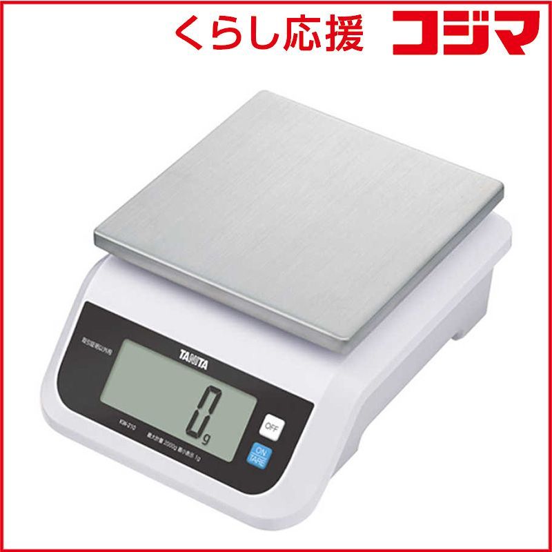 【 新品 未開封 】 タニタ デジタルスケール KW210WH 未使用 送料無料