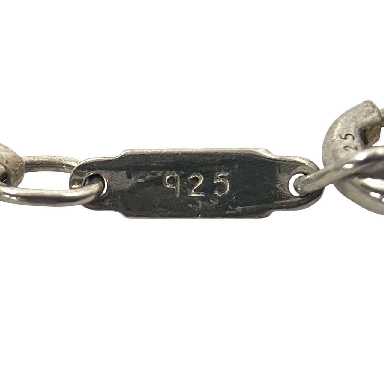 TIFFANY&Co.】ナローバー 1837 2001 スネークチェーン ネックレス