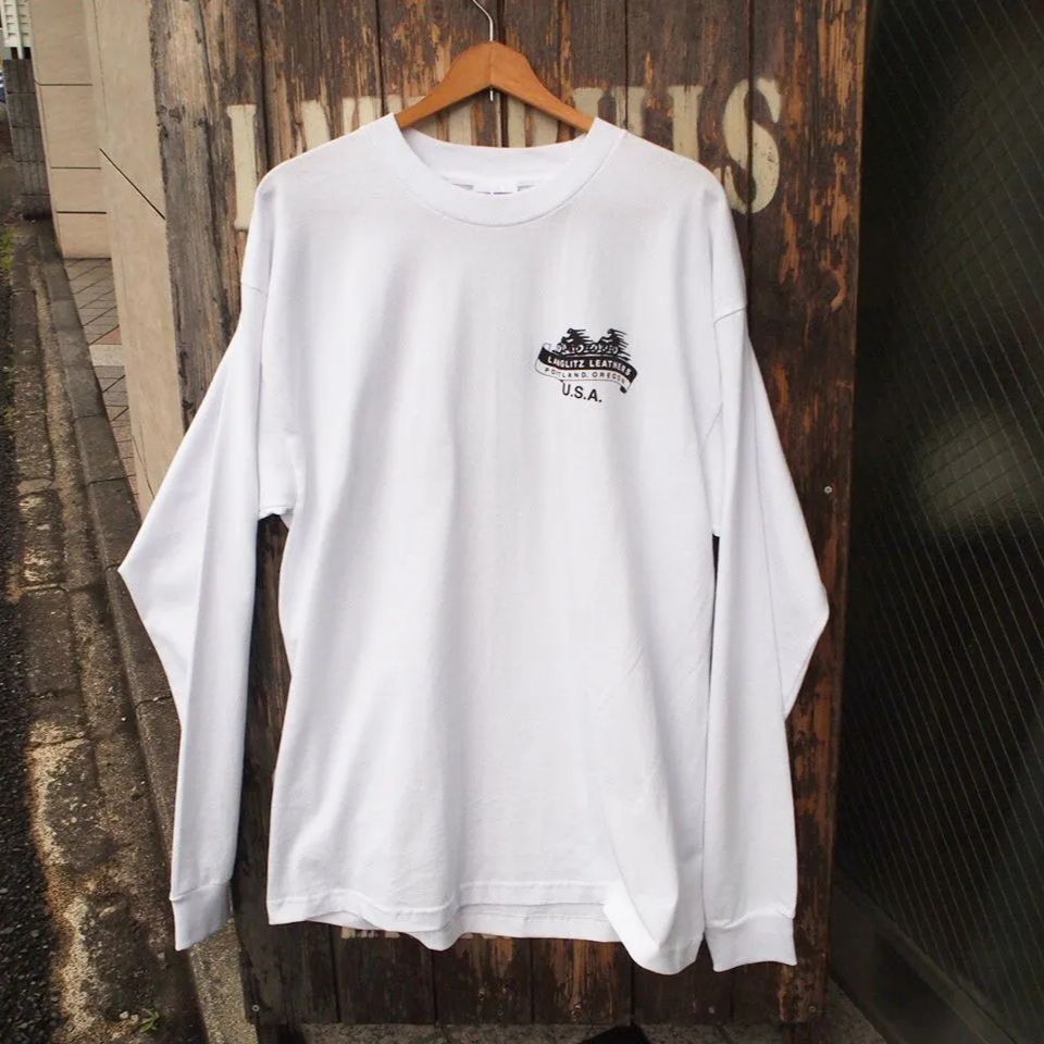 USA製 Langlitz Leathers ラングリッツレザー Bayside ロゴ プリント 