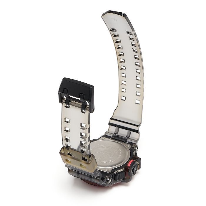 美品 カシオ ジーショック GA-400SK-1A4 クリアスケルトン ピンク 